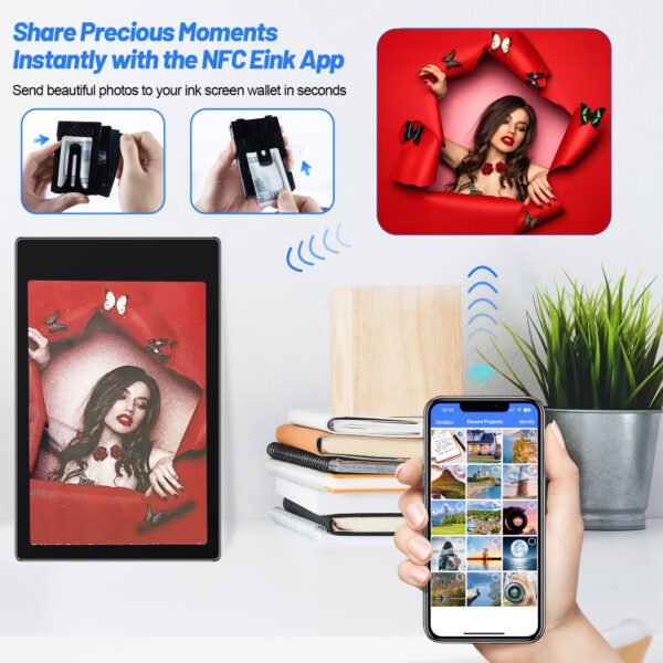 wz-08 NFC E-ink screen wallet