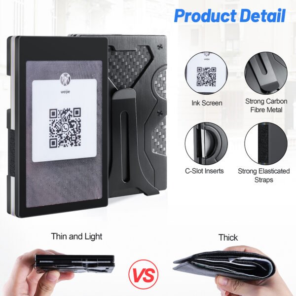 wz-08 NFC E-ink screen wallet